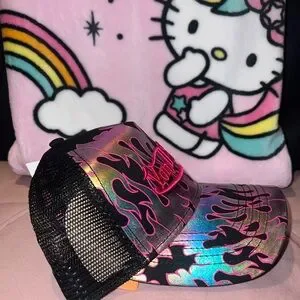 Von Dutch | Accessories | Newvon Dutch Fire Flame Trucker  display picture 1